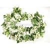 190cm Buttercup Artificial Silk Flowers Garland (Cream) from GT Decorations