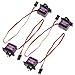 4pcs MG90S Gear Micro Servo for RC Helicopter Plane Boat Car + Horns