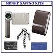 Sony HDR-TG5V High Definition Handycam Camcorder w/ Built-in GPS Receiver + Sony MSMT4G 4GB Memory Stick PRO Duo (Mark2) Media + Sony LCM-TGA Semi Soft Carrying Case + Willoughby's Snap, Shoot & Share Starter Pack