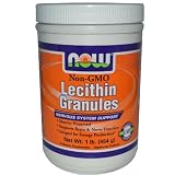 Now Foods Lecithin Granules Non-GMO 1 Pound