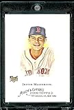 2008 Topps Allen and Ginter # 348 Justin Masterson RC SP - Short Print / Rookie Card ( Boston Red Sox ) MLB Baseball Card in Protective Display Case!