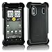 Ballistic (SG) Shell Gel Case for HTC EVO Design 4G / HTC Hero 4G (Black/Gray)