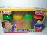 Nuby No-Spill Easy Grip 4 Pack BPA FREE
