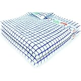 Fecido Fruity Kitchen Collection Dish Towels - Heavy Duty - Super Absorbent - 100% Cotton - The Best European Tea Towels With Fruit Design - Set of Two, Blue Cherry