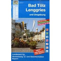 Topographische Sonderkarten Bayern. Sonderblattschnitte auf der Grundlage der amtlichen topographischen Karten, meist gr�ssere Kartenformate mit ... Bad T�lz, Lenggries und Umgebung: UK L 18