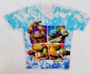 Boys Teenage Mutant Ninja Turtles T-Shirt Top - 8M
