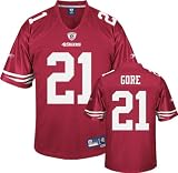 Frank Gore San Francisco 49ers 2009 Home Premier NFL Jersey - Large