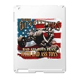 iPad 2 Case White of All American Outfitters Bad Ass Boys Play Bad Toys