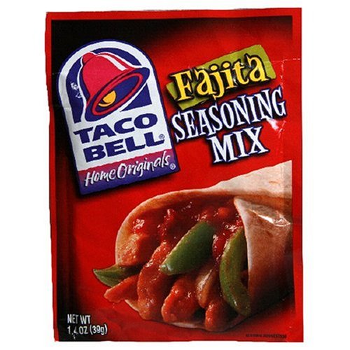 Taco Bell Home Originals Chicken Fajita Seasoning Mix, 1.4-Ounce Packets (Pack of 48) by Taco Bell