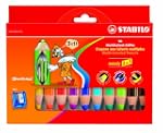 STABILO woody 3 in 1 10er Etui mit Sp...