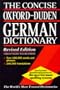 The Concise Oxford-Duden German Dictionary: English-German, German-English