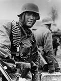 Captured Photo Shows German Ss Panzer Trooper Geared for Winter Battle During Battle of the Bulge Photographic Poster Print