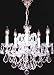 LAMPS BEAUTIFUL Maria Theresa Value Five Light Mini Crystal Chandelier by James R. Moder--Excellent customer service--see our feedback.