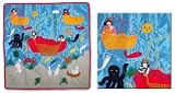 Review Novica  / Applique wall hanging, 'Coastal Beach'