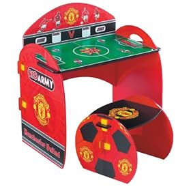 Man Utd Desk & Stool