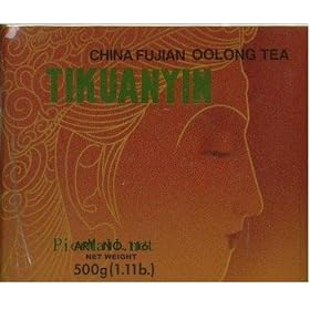 Sea Dyke - TieKuanYin Oolong (Wu Long) Loose Tea Value Tin - (1.1 Lb)