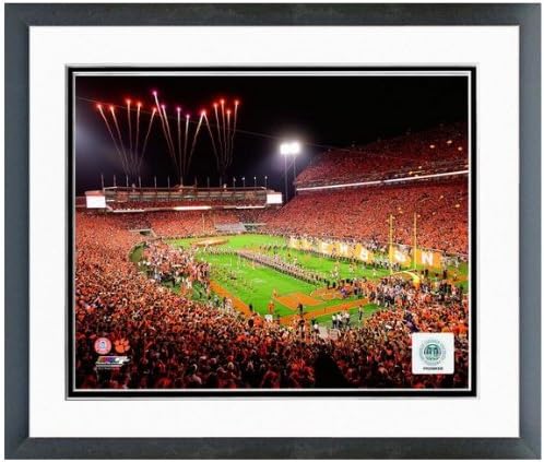 Clemson Tigers Memorial Stadium Photo (Size: 12.5" x 15.5") Framed