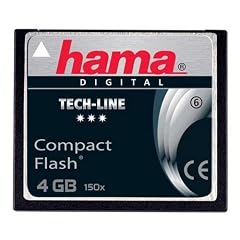 Hama CompactFlash Card Tech-Line 4GB Speicherkarte (Original Handelsverpackung)