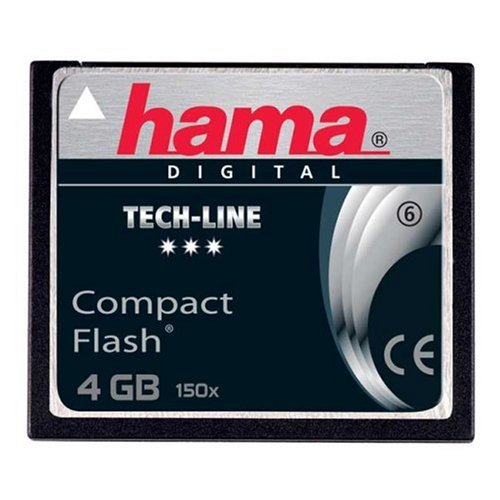 Hama CompactFlash Card Tech-Line 4GB Speicherkarte (Original Handelsverpackung) Preisvergleich