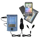 51RYBmLJr5L. SL160  Double Car Charger with tips including a tip for the Palm palm Zire 31   uses Gomadic TipExchange Technology