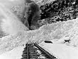 Tracks Blocked by Avalanche, Alaska, ca. 1915 Photograph - Beautiful 16"x20" Photographic Print from the Library of Congress Collection