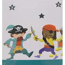 Pirates Home Stickers for Decorating Walls and Furniture-Temporary