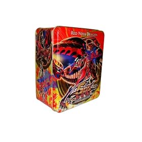  SUPER HOT! YuGiOh 5Ds 2010 Collection Tin 2nd Wave Red Nova Dragon [Red Nova Dragon, Red Dragon Archfiend, Exodius, Wicked Avatar & Magicians Valkyria]