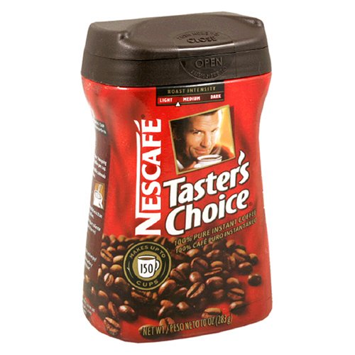 Nescafe Tasters Choice, Regular, 10-Ounce Canisters (Pack of 3)