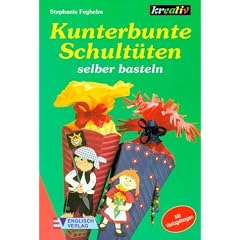 Kunterbunte Schult�ten selber basteln
