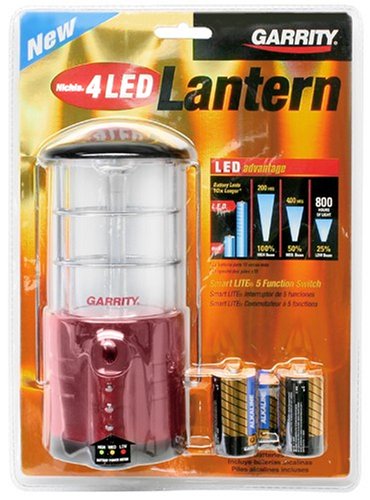 Garrity Nichia LED Camping Lantern 3C (Red)