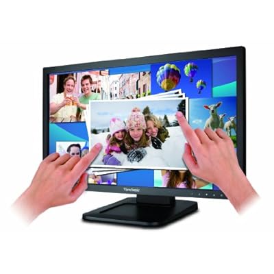 ViewSonic TD2220-2 22&quot; FHD 2 Points Touch LED Monitor with VGA, DVI and 2 USB ports