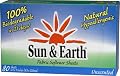 Sun & Earth Fabric Softener Dryer Sheets, Unscented