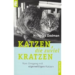 Katzen, die zuviel kratzen