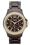 Fossil - Riley Ceramic Watch - Chocolate CE1044