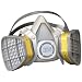 3M Half Facepiece Disposable Respirator Assembly, Organic Vapor/Acid Gas  Respiratory Protection (Case of 12)