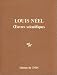 Book Euvres scientifiques de Louis Neel