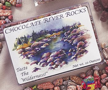 Chocolate River Rocks, 10oz by Huckleberry Haven, Inc.