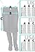 Denim Long Skirt - Indigo - Womens Blue Full Length (SKIRT36)
