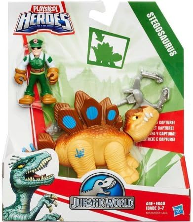 Playskool Heroes Jurassic World Tracker Stegosaurus Figure With Capture Accessory