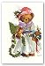 Holiday Shopping by Peggy Abrams 8x10 Art Print Poster
