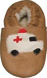 Tibet PLATEAU infant baby soft soled leather Crib shoes Slippers AMBULANCE