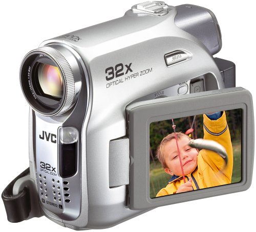 JVC GR-D370 MiniDV Camcorder w/32x Optical Zoom
