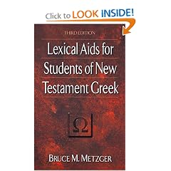Lexical Aids for Students of New Testament Greek
