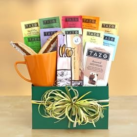 Tazo Tea Temptations Gift Basket:  Grocery &amp; Gourmet Food