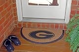 Georgia Bulldogs Half Moon Door Mat