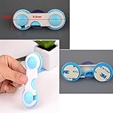 Hioffer(ハイオフア)子供 安全 キャビネット 食器棚 コーナー 赤ちゃん 引き出しラッチ ケガ防止 キッズ ロック ラッチ 10個セット