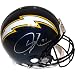 GAI Authentic LaDainian Tomlinson Autograph San Diego Chargers Mini Helmet w/ Display Case