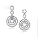 STUDIO 925: *TRIPLE ETERNITY PAVE EARRINGS*