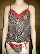 JEZEBEL WILD THING CAMISOLE HOT PANTHER 80504 MEDIUM