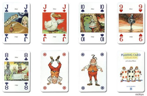 【Lewis Carroll -ALICE-】トランプ　不思議の国のアリス